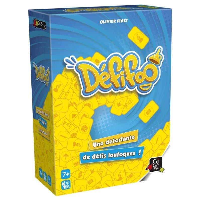 Défifoo Gigamic — jeu d'ambiance de 3 à 18 joueurs