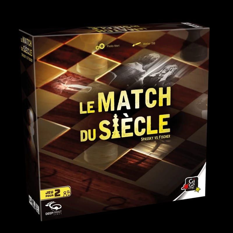 Le Match du Siècle — jeu de cartes duel Fischer Spassky 1972