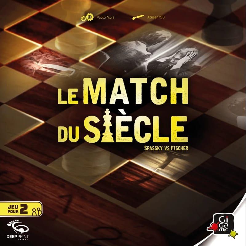 Le Match du Siècle — jeu de cartes duel Fischer Spassky 1972