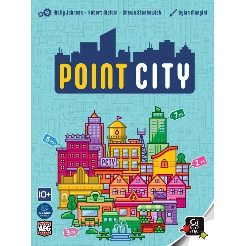 Point City - jeu de gestion de cartes 1 à 4 joueurs