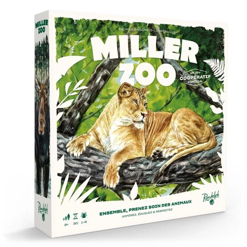 Miller Zoo — jeu de société coopératif en temps réel