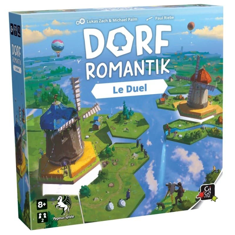 Dorfromantik : Le Duel — jeu de tuiles hexagonales 2 à 6 joueurs