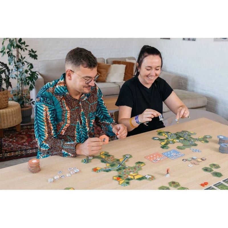 Dorfromantik : Le Duel — jeu de tuiles hexagonales 2 à 6 joueurs
