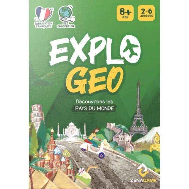 Explogeo, jeu de cartes pour deviner les pays du monde