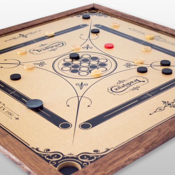 Billard indien cadre en chêne : le billard qui ne prend pas de place-1