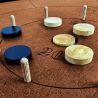 Crokinole jeu canadien en bois Made in FRANCE. Jouet en bois tous âges