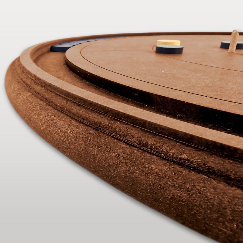 Crokinole jeu canadien en bois Made in FRANCE. Jouet en bois tous âges