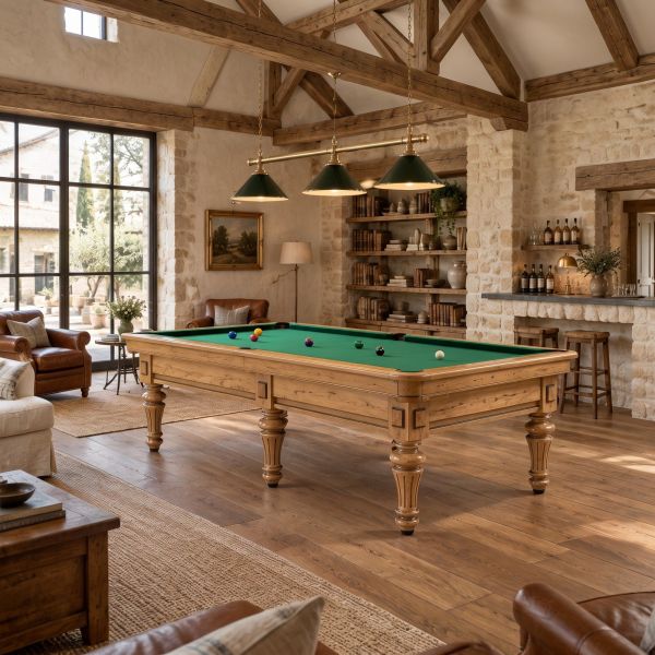 Billard traditionnel Europrestige en bois massif, français ou américain-1