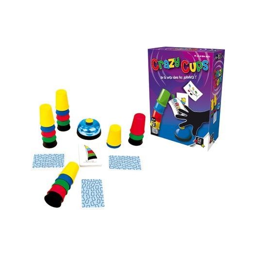 règle du jeu de société Crazy cups