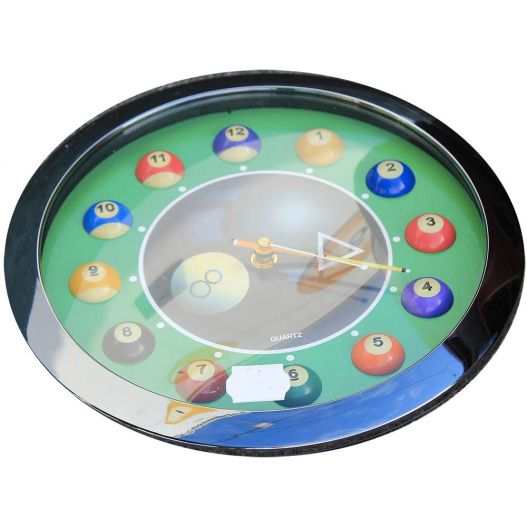 Horloge Billard 8 Pool