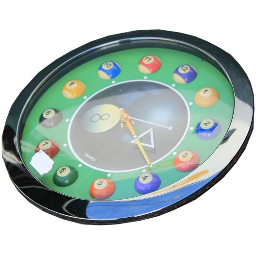 Horloge Billard 8 Pool