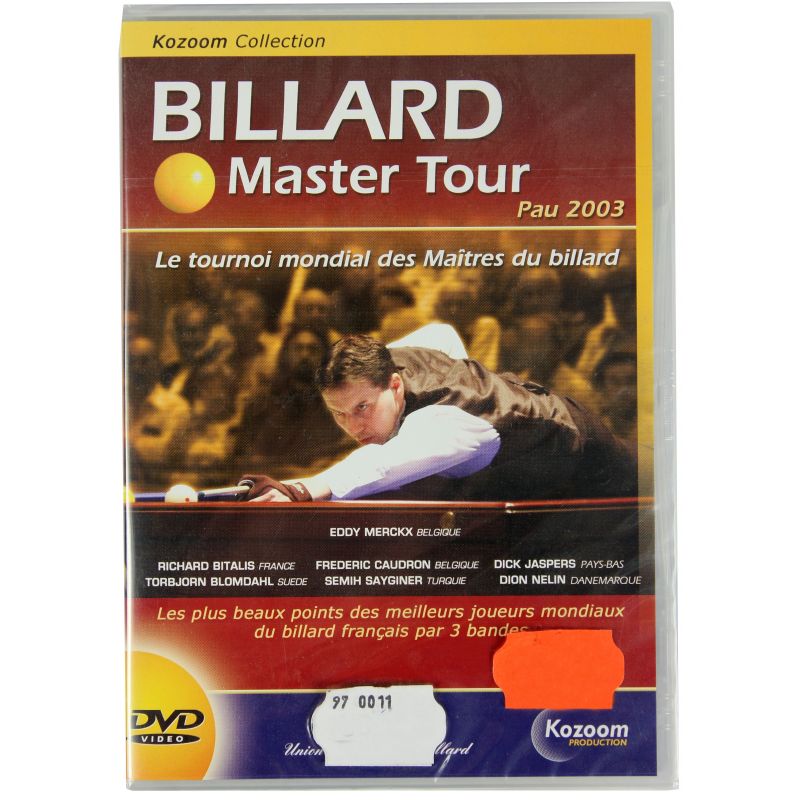 Déstockage : DVD Billard Master tour