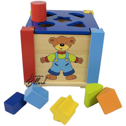 Boite à Formes puzzle - jouet en bois