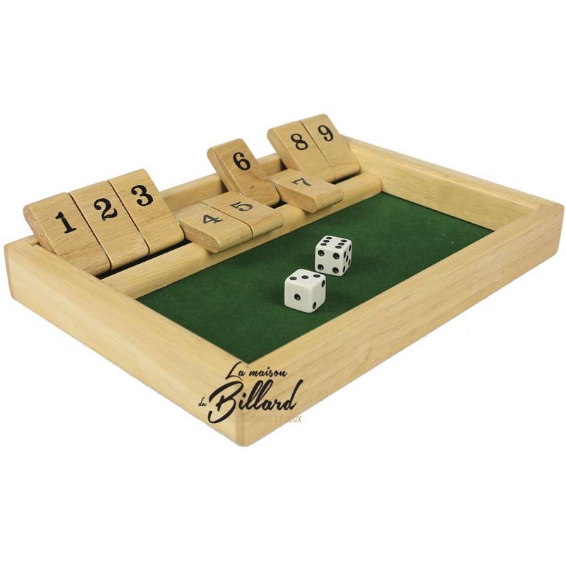 Jeu en bois, Fermez La Boite 12 clapets