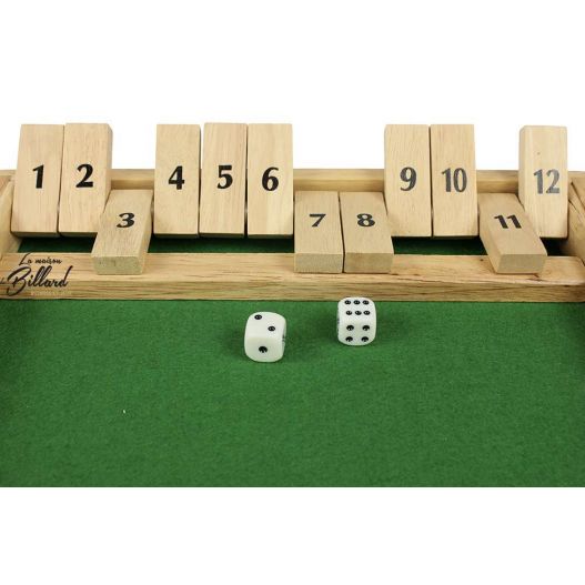 Jeu de société Shut the box