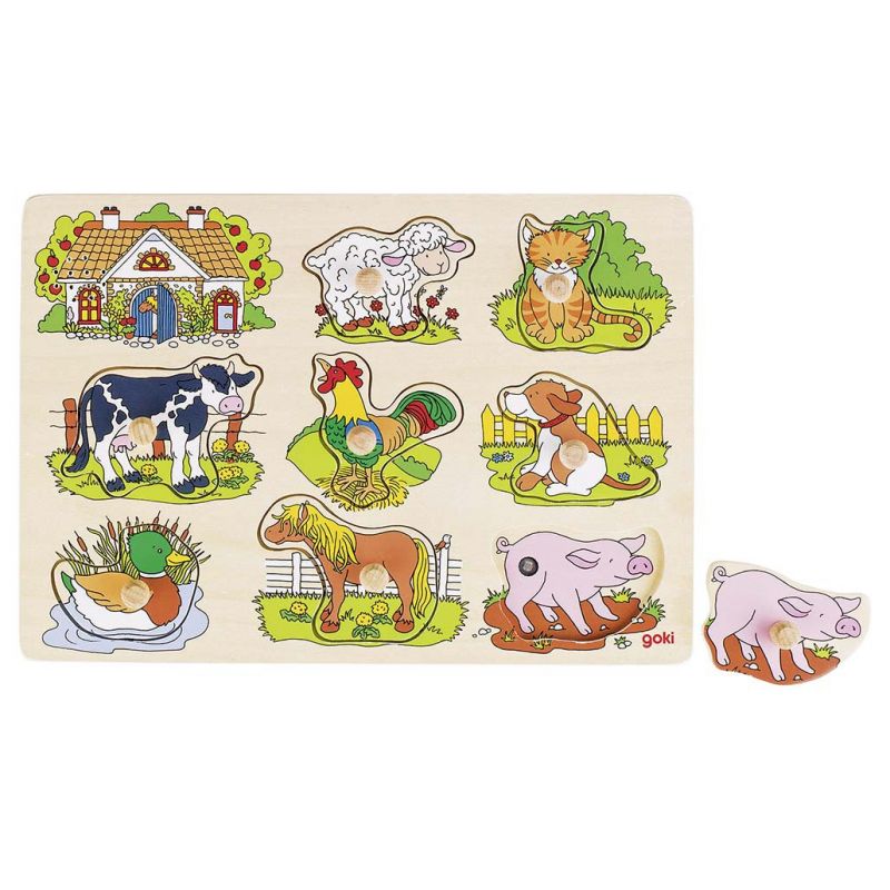 Puzzle Sonore animaux de la ferme