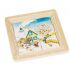 Puzzle en bois quatre saisons - Apprendre les saisons de manière ludique