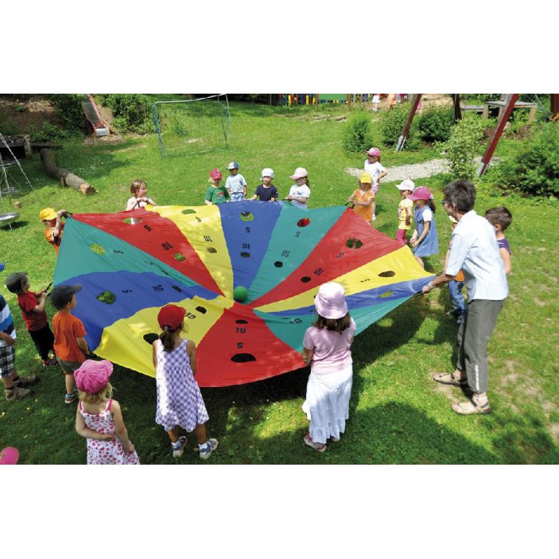 Jeux enfants Parachute jeu Jeu anniversaire enfant Aire de jeux exterieur