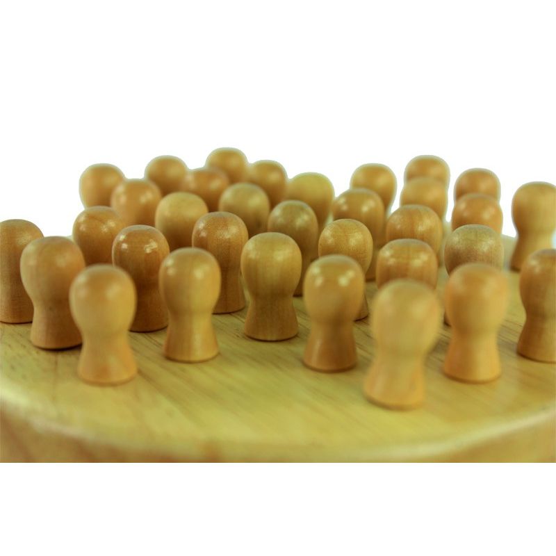 Solitaire en Bois à Picots