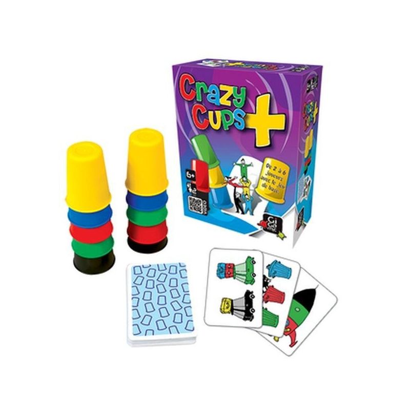 crazy cups +, jeu de rapidité