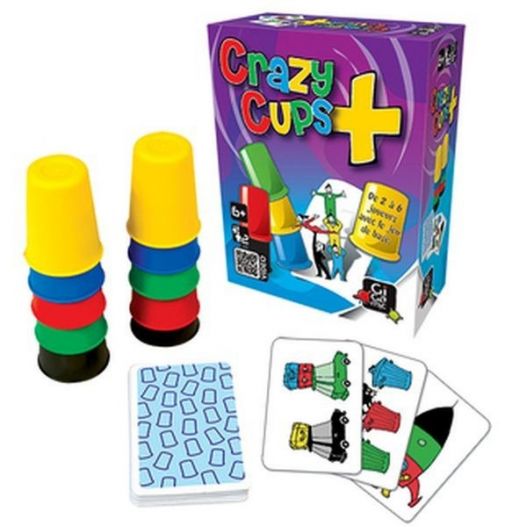 crazy cups +, jeu de rapidité