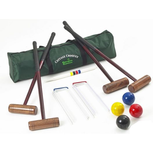 Jeu de croquet extérieur