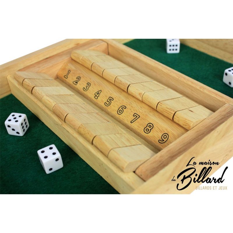 Fermez la boîte 2 joueurs, Shut the box