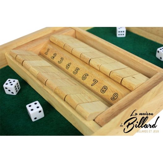 Fermez la boîte 2 joueurs, Shut the box