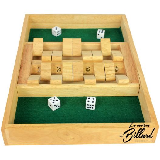 Shut the box 2 joueurs