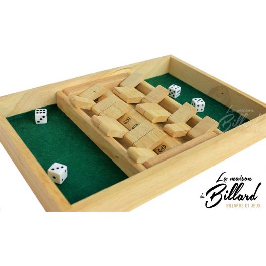 Fermez la boîte 2 joueurs, Shut the box