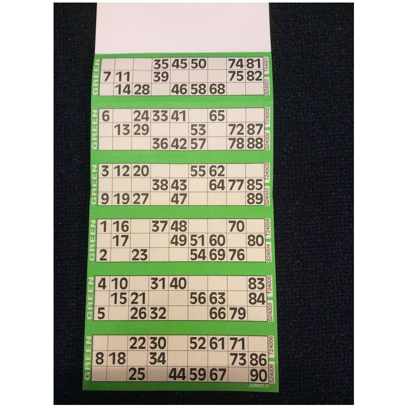 Carnet de 600 tickets pour jeu loto