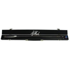 Coffret 8 Pool queue 1/2 noir gramax. Graphite effet carbone