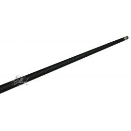 Coffret 8 Pool queue 1/2 noir gramax. Graphite effet carbone