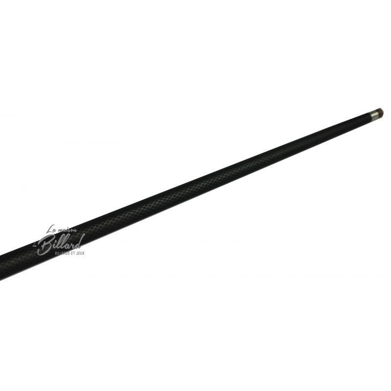 Coffret 8 Pool queue 1/2 noir gramax. Graphite effet carbone