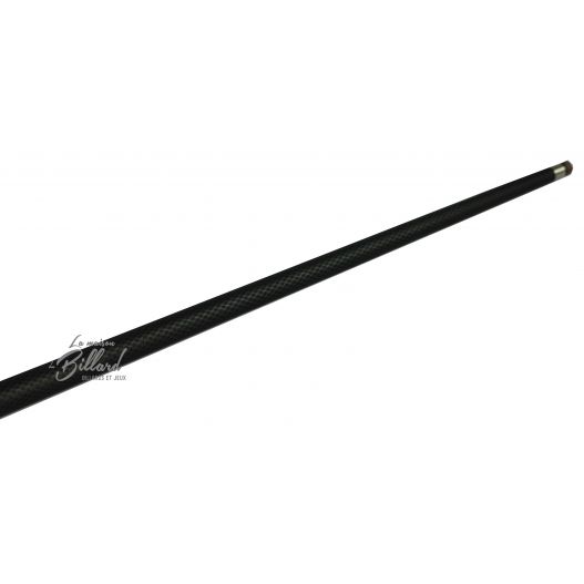 Coffret 8 Pool queue 1/2 noir gramax. Graphite effet carbone