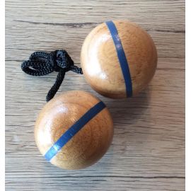 PAIRE DE BOULES BLEUES POUR ACCROCHE TOI