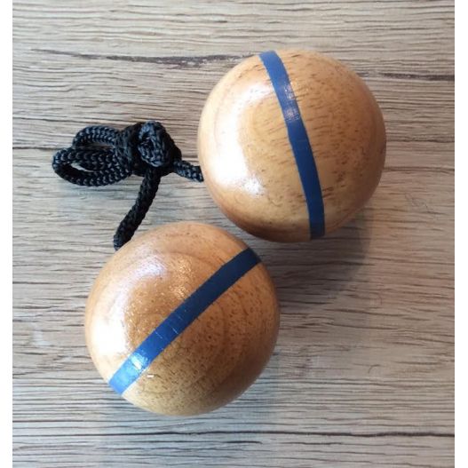 PAIRE DE BOULES BLEUES POUR ACCROCHE TOI