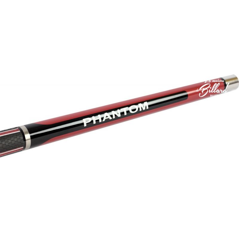 Coffret queue billard 8 Pool PHANTOM rouge