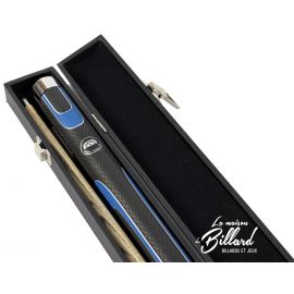 Coffret queue billard 8 Pool PHANTOM Noir et bleu