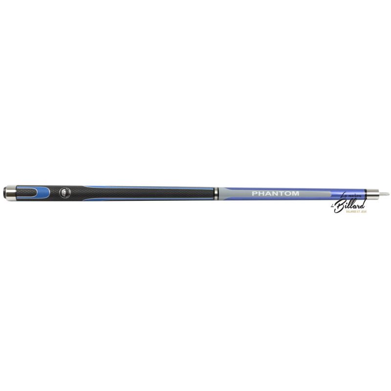 Coffret queue billard 8 Pool PHANTOM Noir et bleu