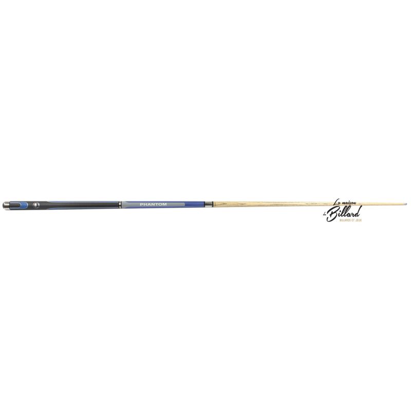 Coffret queue billard 8 Pool PHANTOM Noir et bleu