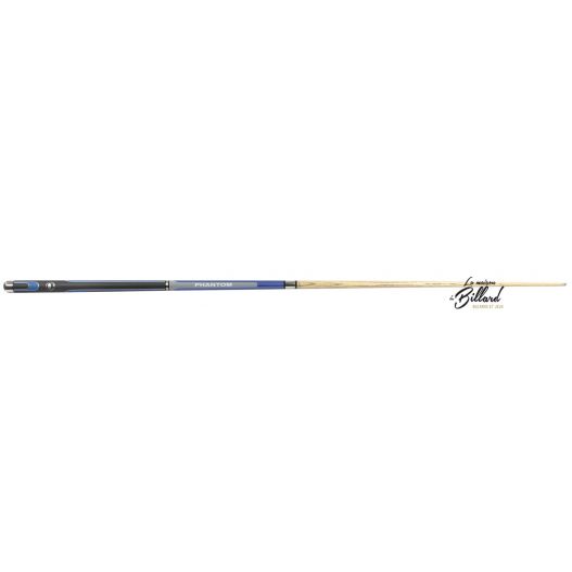 Coffret queue billard 8 Pool PHANTOM Noir et bleu