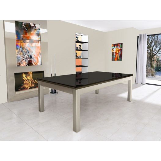 Billard transformable en table : Steel Tendance, collection Excellence
