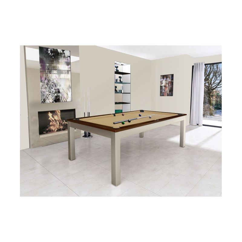 Billard transformable en table : Steel Tendance, collection Excellence