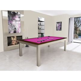 Billard transformable en table : Steel Tendance, collection Excellence