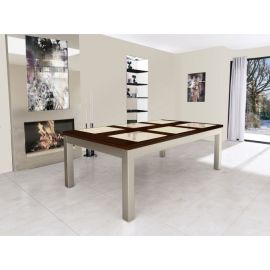 Billard transformable en table : Steel Tendance, collection Excellence