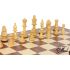 Jeu d'échecs en bois, version de luxe avec coffret de rangement pour piéces
