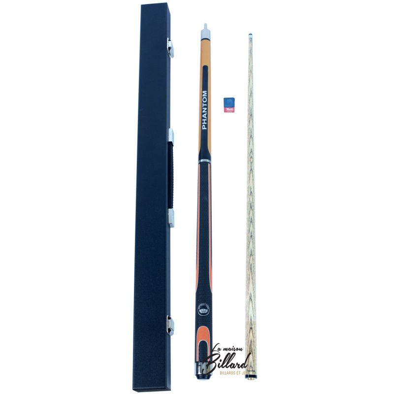 Coffret Queue billard 8 Pool Orange