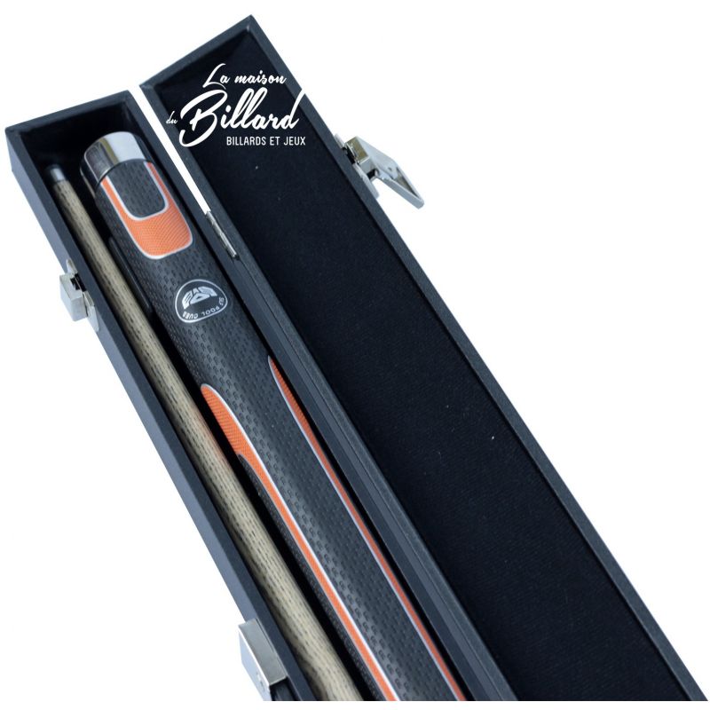 Coffret Queue billard 8 Pool Orange