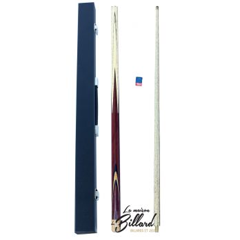 wutyxktts Queue De Billard Enfant 1/2 Queue de Billard en érable avec  Accessoires d'extension de 15 cm, Pointe de 18-21 oz/147 cm/57,9 po/11,5 mm